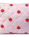 beauty puffy square “berry bon bon”