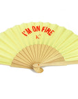 Ventaglio "I'M ON FIRE"
