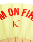Ventaglio "I'M ON FIRE"