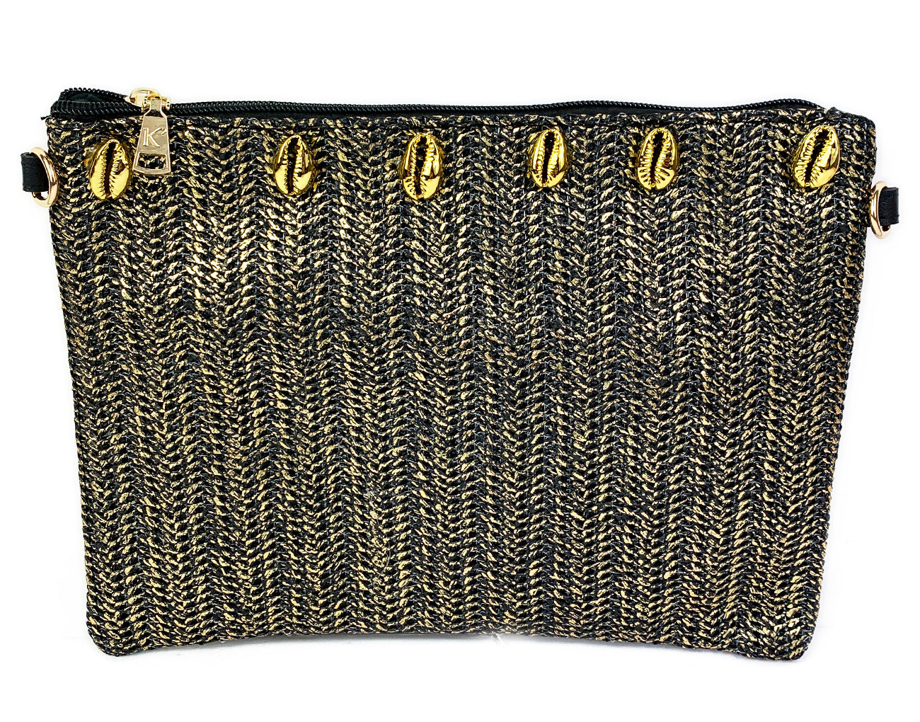 pochette con tracolla “Seashell”