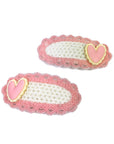 Fermagli "Granny Heart" - Set 2 pezzi