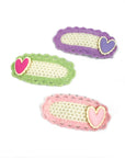 Fermagli "Granny Heart" - Set 2 pezzi