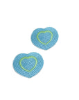 Fermagli "Crochet Heart" - Set 2 pezzi