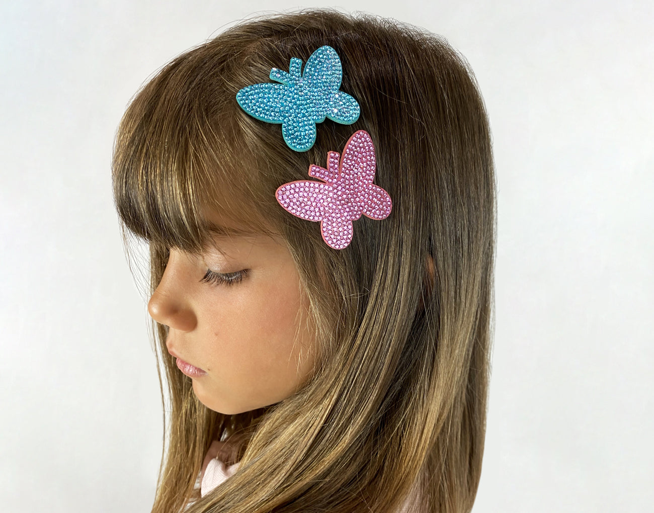 Fermagli &quot;Sweet Butterfly&quot; - Set 2 pezzi