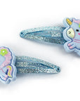 Fermagli "pastel unicorn" - Set 2 pezzi