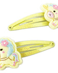 Fermagli "pastel unicorn" - Set 2 pezzi