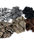 Maxi Scrunchies "Safari" - Set da 3 pz