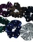 Scrunchies "Velvet Pearl"