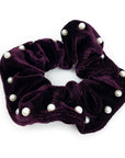 Scrunchies "Velvet Pearl"