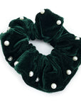 Scrunchies "Velvet Pearl"